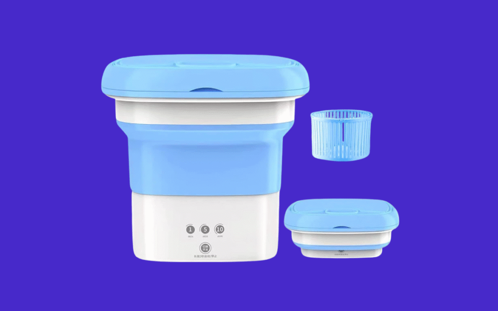 FunMas Folding Mini Washing Machine | Best mini washing machine