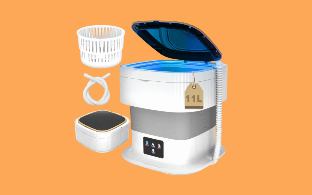 Wintwilla 11.5L Foldable Washing Machine | Best mini washing machine