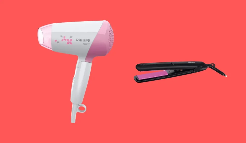Philips Dryer + Straightener Combo