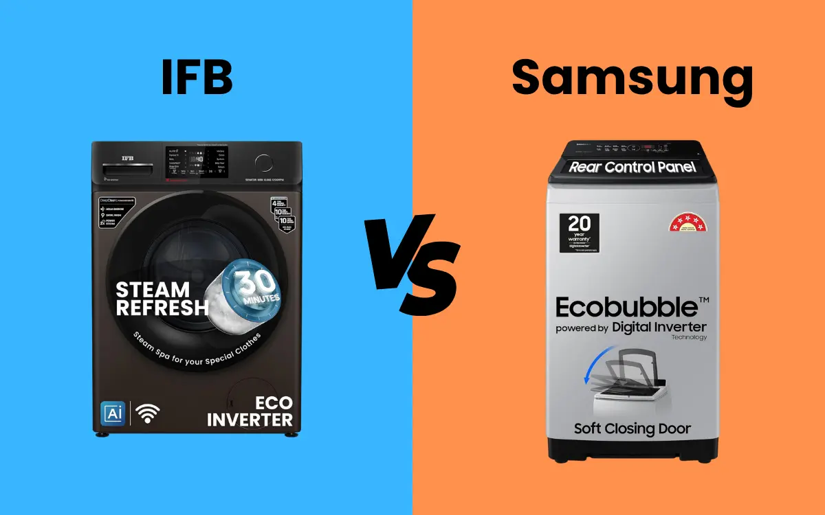 Samsung vs IFB Washing Machine: Solving Daily Wash Problems